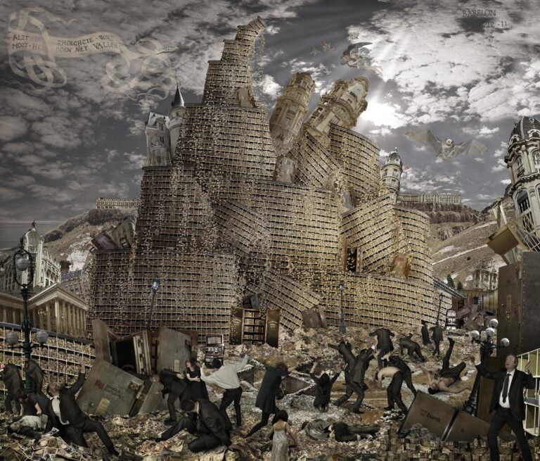 Mythe de Babel 4 d’après La Chute de la tour de Babel de Cornelis Anthonisz-180×211