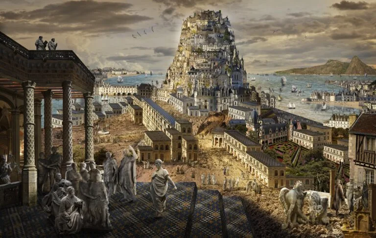 Mythe de Babel 8 d’après La Tour de Babel de Hendrik III van Cleve-180×284