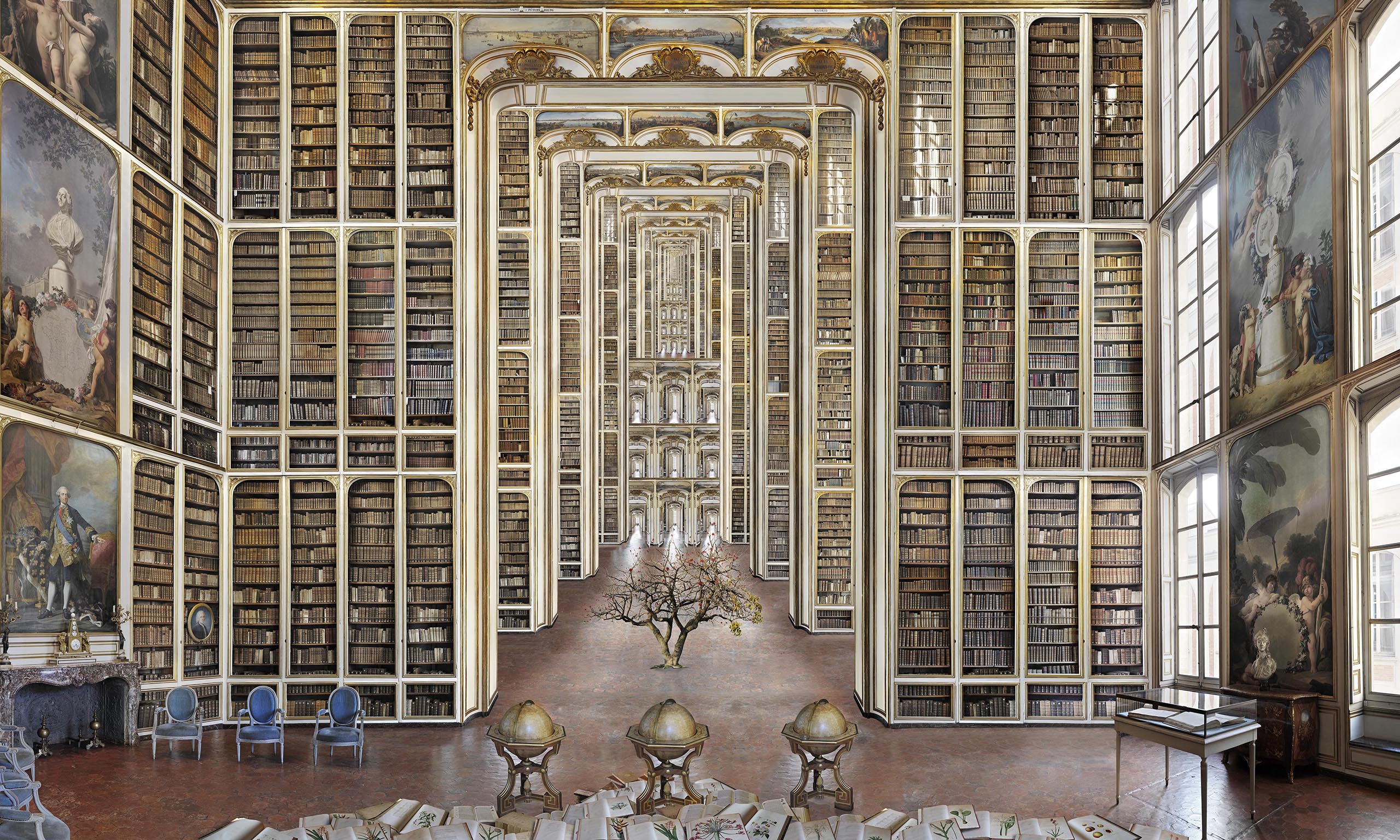 Bibliotheques Galerie des affaires étrangères-versailles
