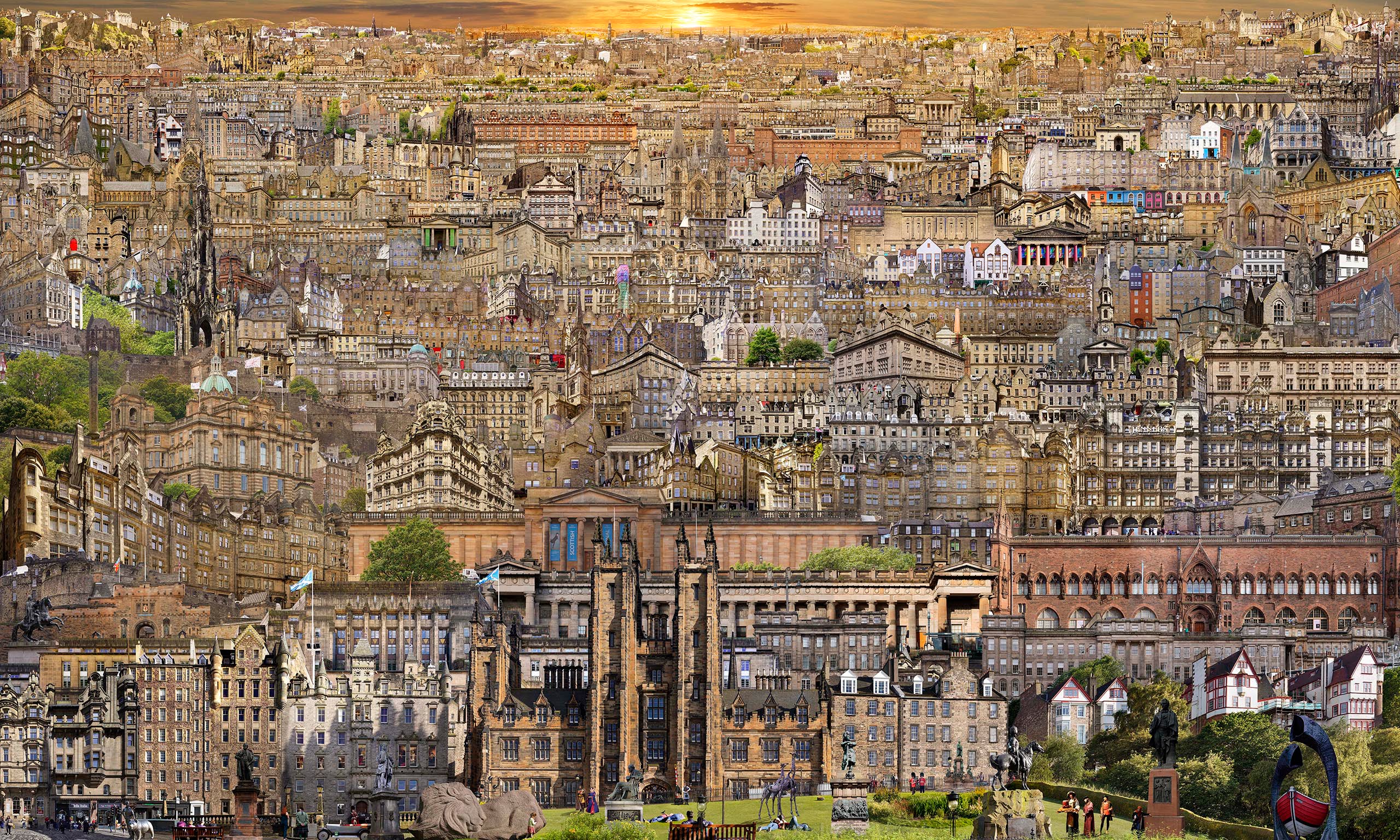 Edinbourg veduta