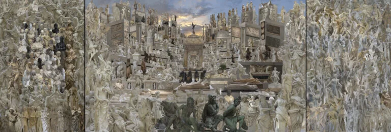 Musée du Louvre Sculptures francaise Triptyque