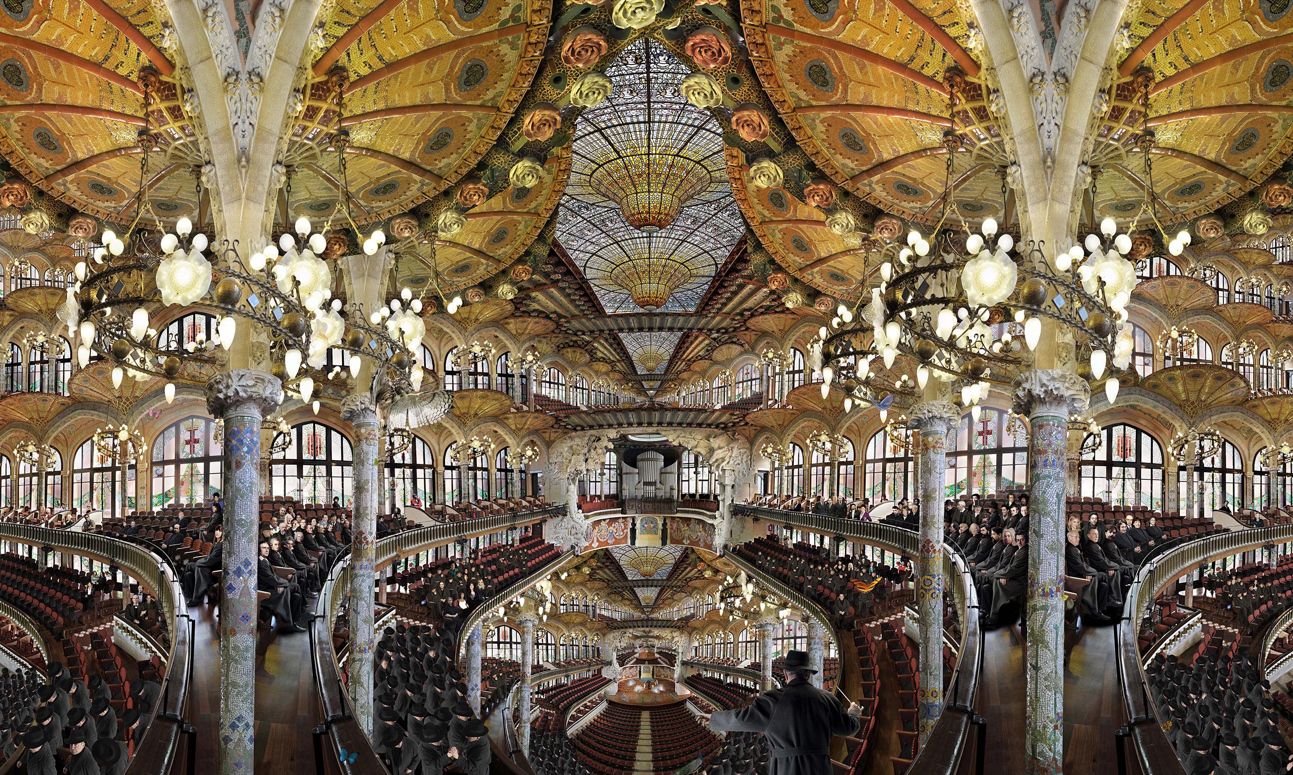 Barcelone Palau de la musica7000